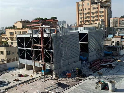 橫流式玻璃鋼冷卻塔特點